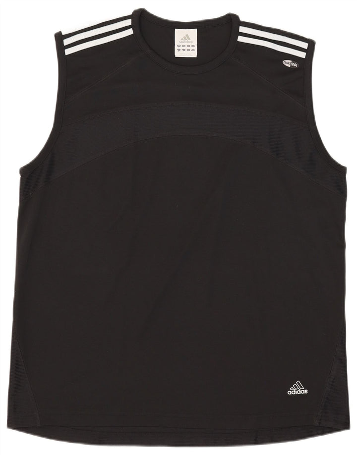 Adidas Mens Climacool Vest Top XL Black Polyester