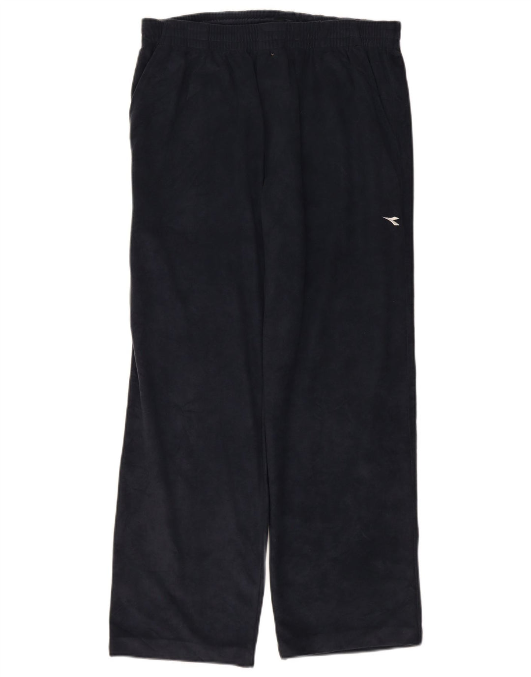 DIADORA Mens Velour Tracksuit Trousers UK 40 Medium  Navy Blue Polyester