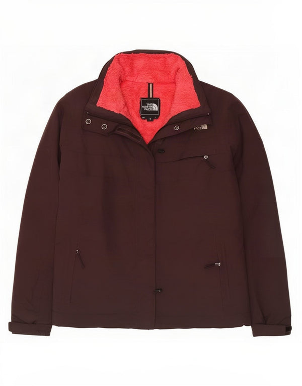 The North Face Womens Sherpa Windbreaker Jacket UK 16 Large Brown Nylon