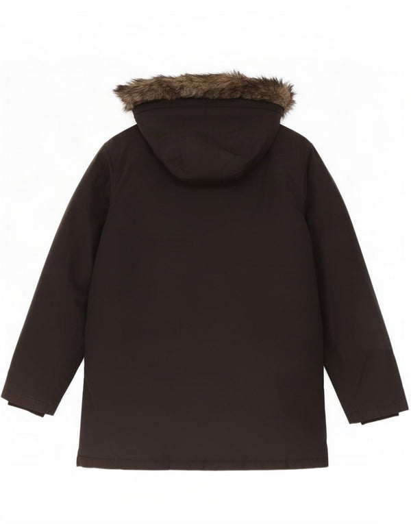 Woolrich Boys Hooded Padded Coat 13-14 Years Black