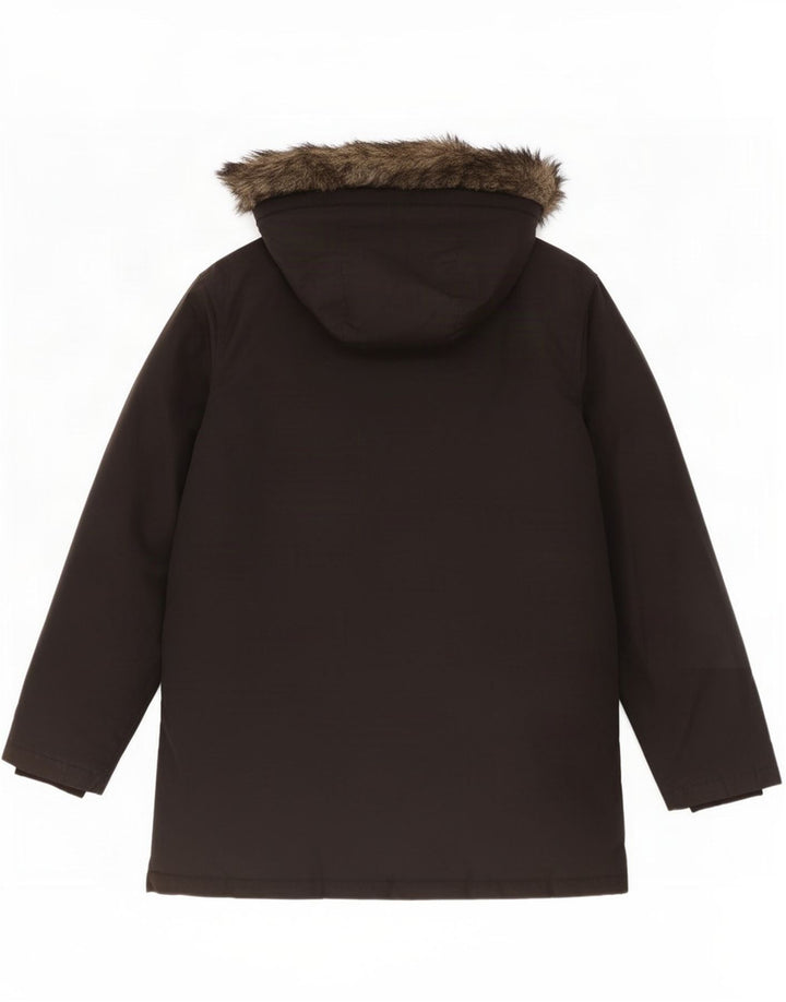 Woolrich Boys Hooded Padded Coat 13-14 Years Black