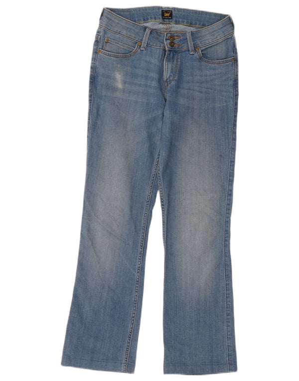 Lee Womens Joliet Bootcut Jeans W28 L27 Blue Cotton