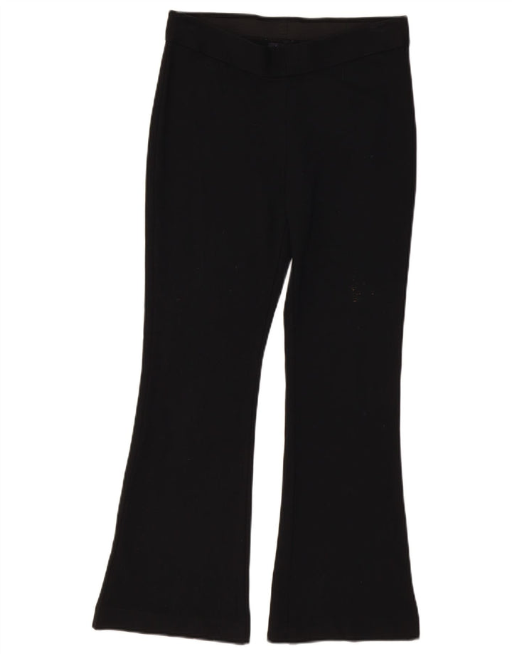Marks & Spencer Womens Flare Trousers W30 L27 Black