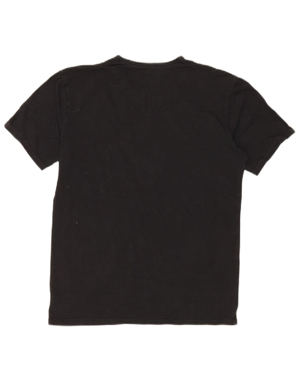 Calvin Klein Mens T-Shirt Top Medium Black Cotton