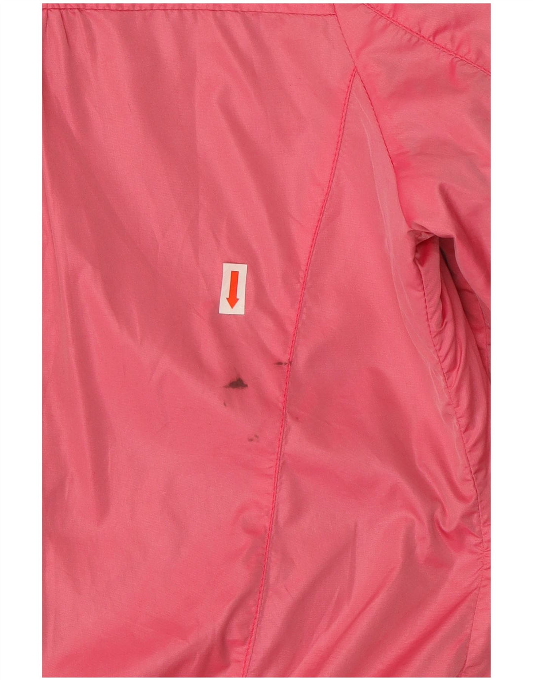BENETTON Girls Bomber Jacket 8-9 Years Large  Pink Nylon