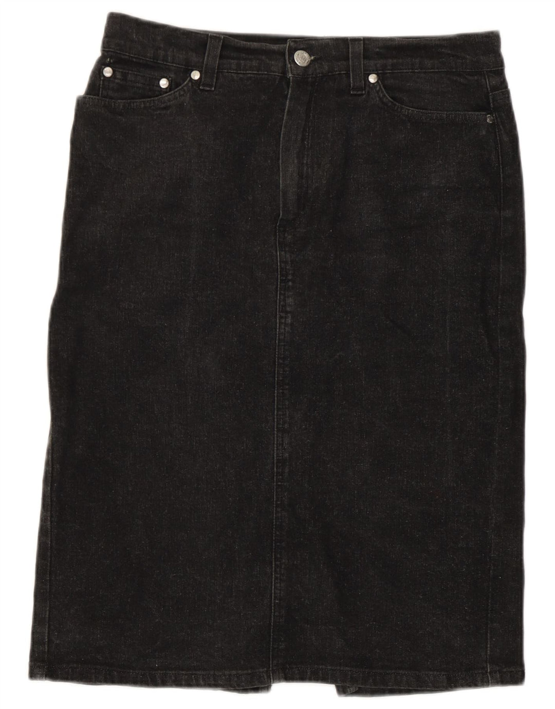 Liu Jo Womens Denim Skirt W29 Medium Grey Cotton