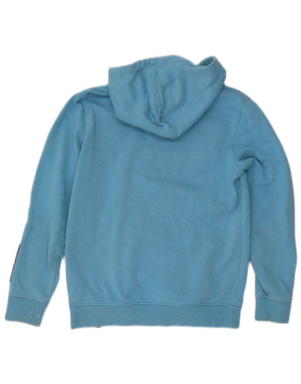Animal Boys Graphic Hoodie Jumper 13-14 Years Blue Cotton