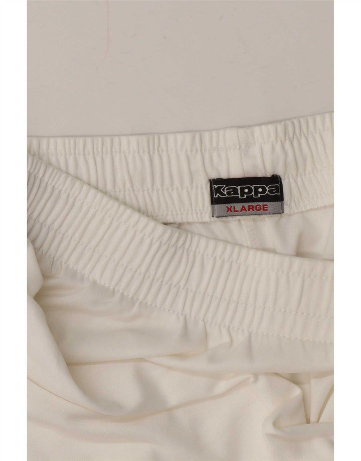 Kappa Mens Sport Shorts XL White