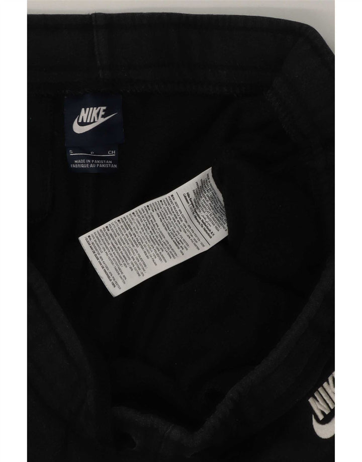 Nike Mens Tracksuit Trousers Small Black Cotton