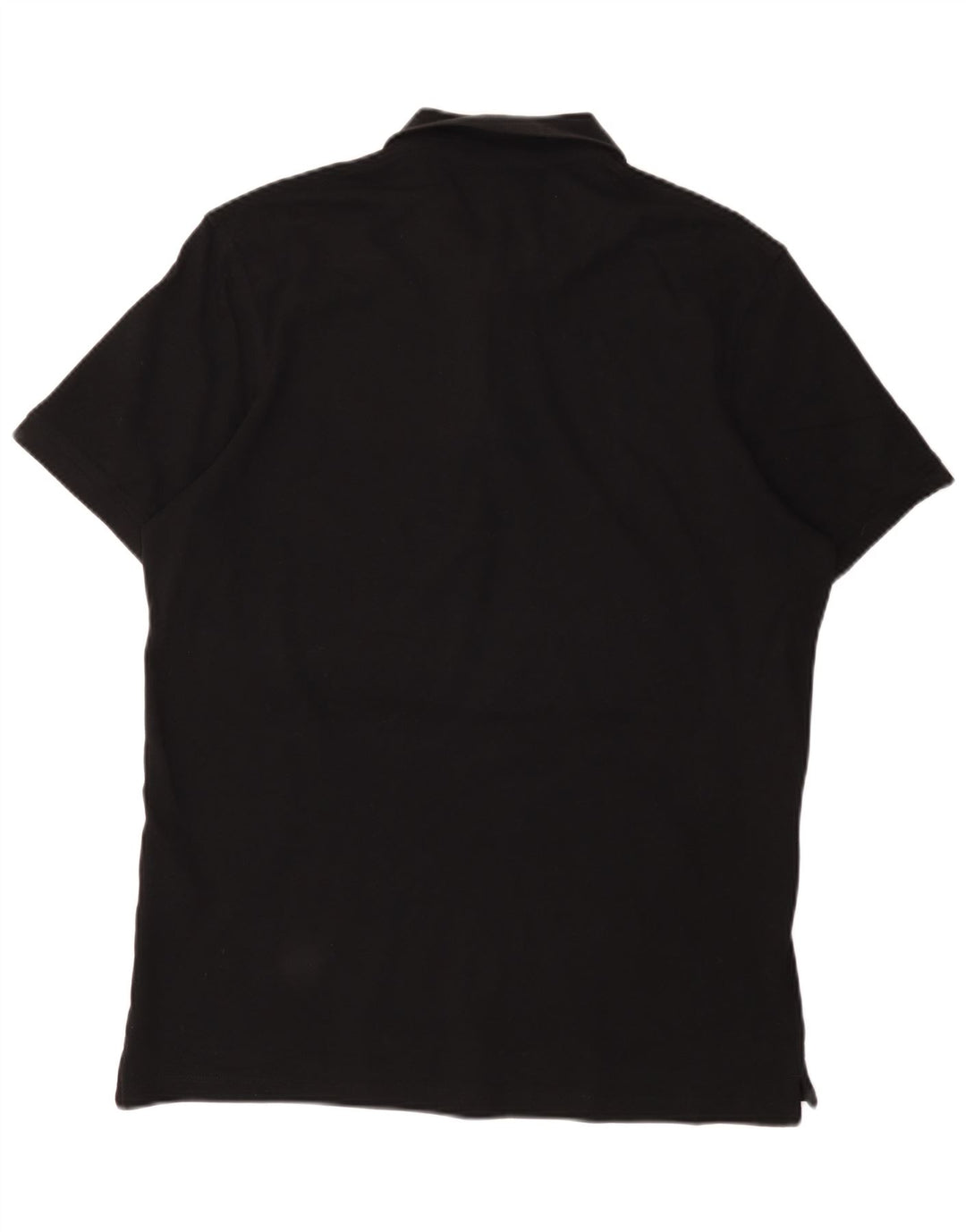 Jack & Jones Mens Polo Shirt XL Black Cotton
