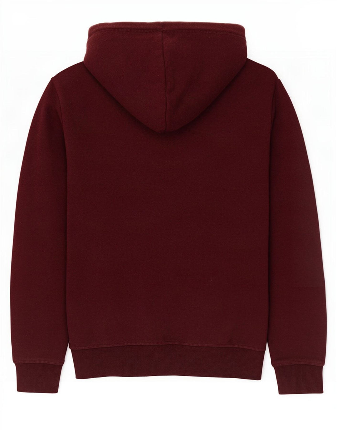 Superdry Mens Zip Hoodie Sweater Medium Maroon Cotton