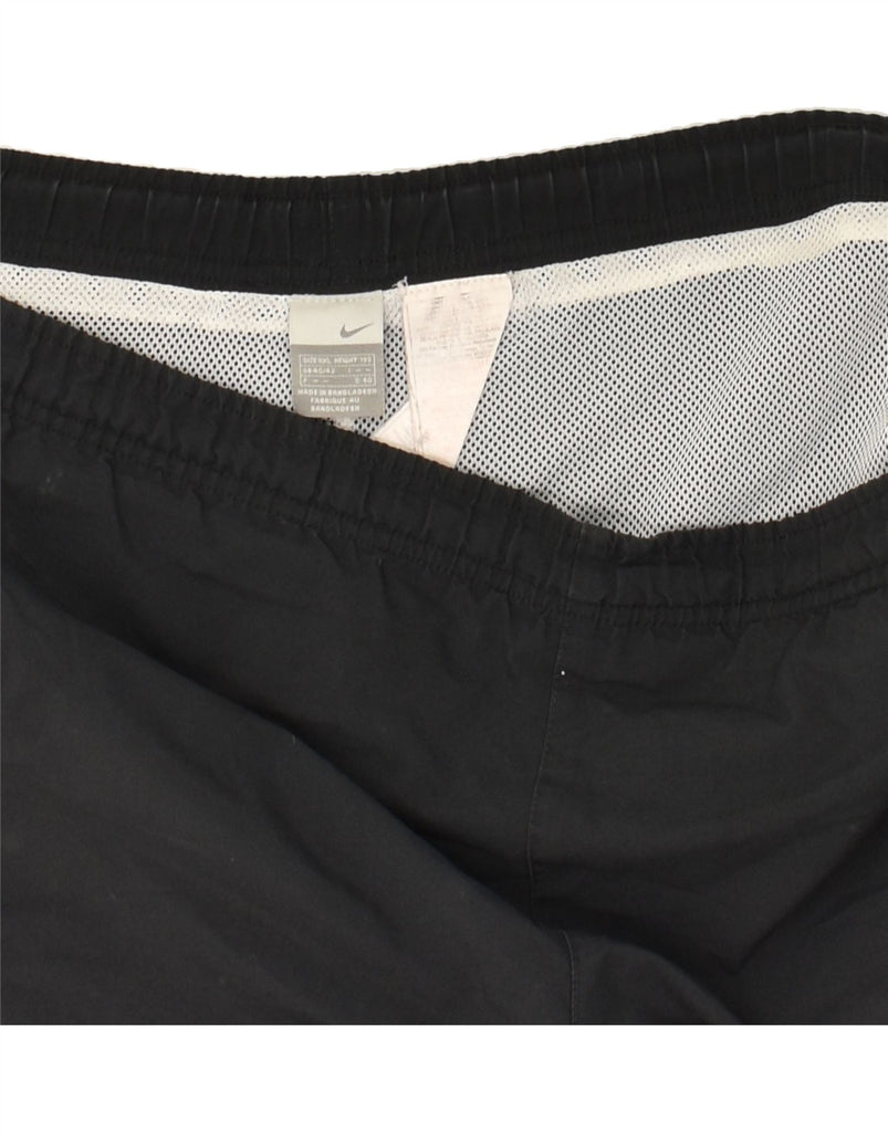 NIKE Mens Sport Shorts 2XL Black Polyester | Vintage Nike | Thrift | Second-Hand Nike | Used Clothing | Messina Hembry 