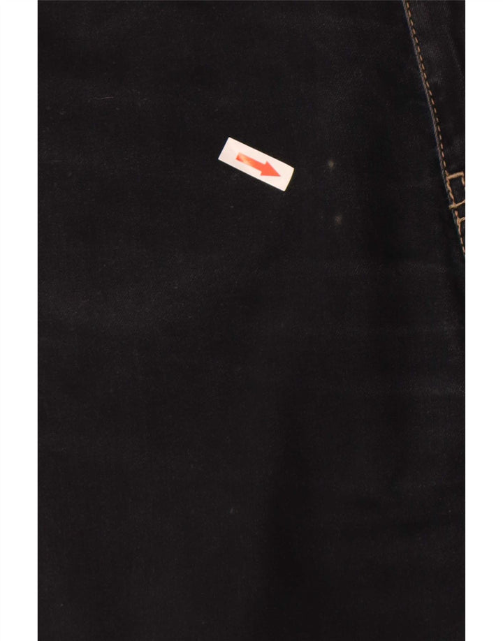Armani Mens Straight Jeans W38 L29 Navy Blue Cotton