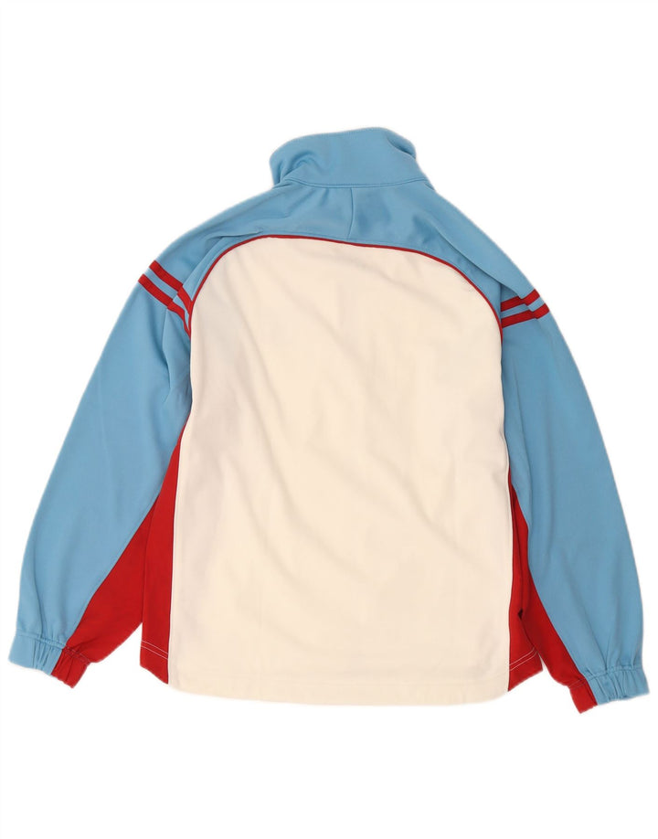 Lotto Boys Tracksuit Top Jacket 11-12 Years Medium White Colourblock