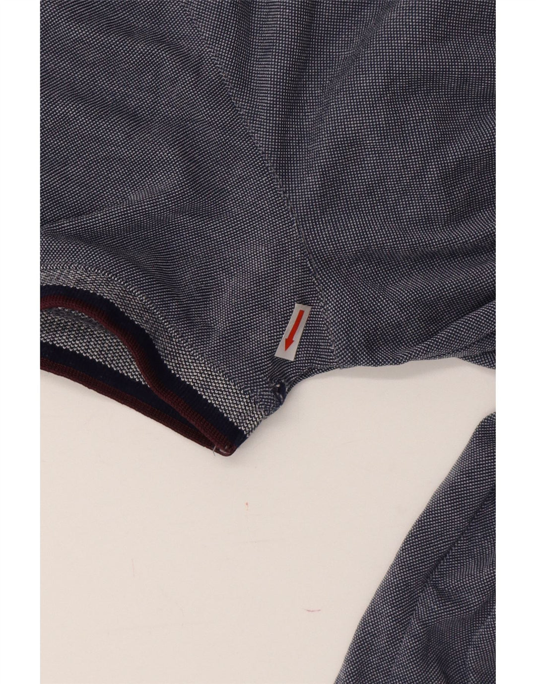 TED BAKER Mens Polo Shirt Size 2 Small Navy Blue Modal Vintage Ted Baker and Second-Hand Ted Baker from Messina Hembry 