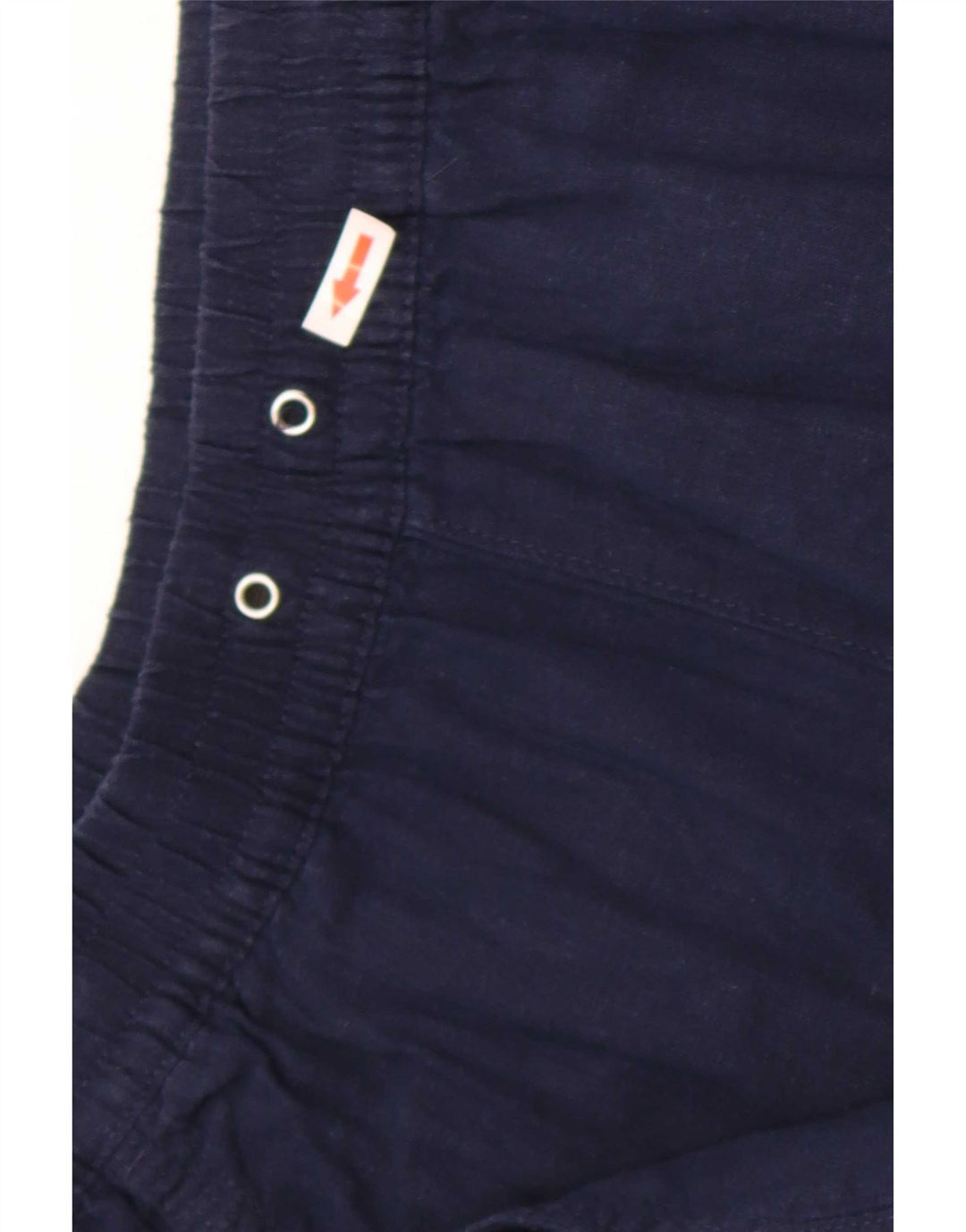 Marks & Spencer Womens Chino Shorts UK 12 Medium W30 Navy Blue
