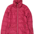 Massimo Dutti Womens Padded Jacket UK 10 Small Pink Nylon