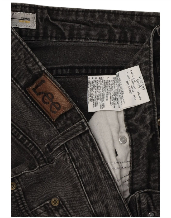 LEE Womens Cameron Denim Shorts W36 XL Grey Cotton