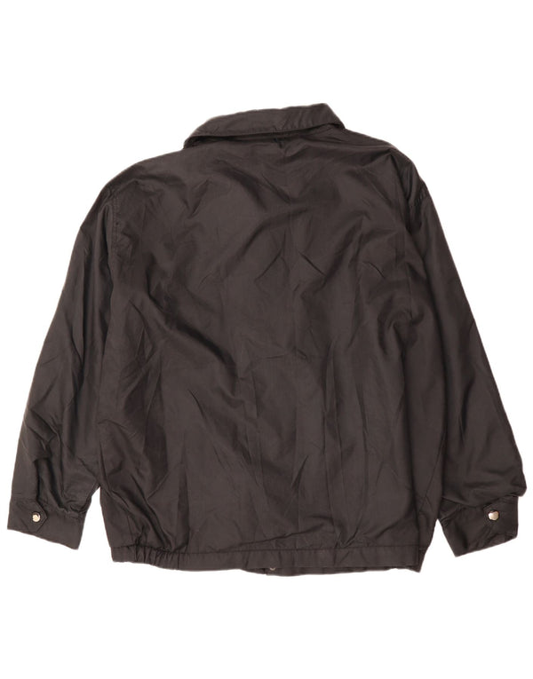 Americanino Mens Windbreaker Jacket UK 40 Large Black