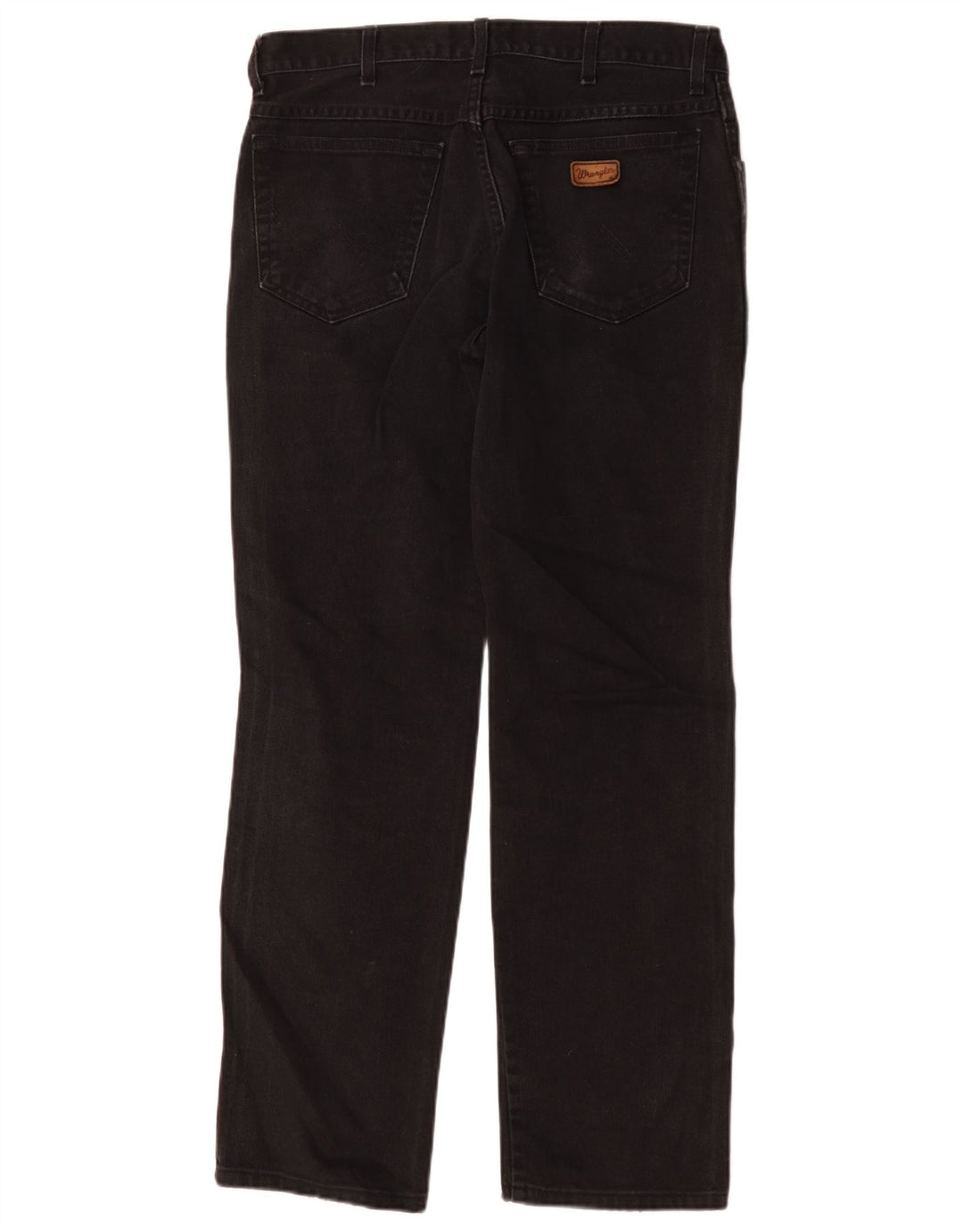 Wrangler Mens Straight Jeans W34 L31 Black