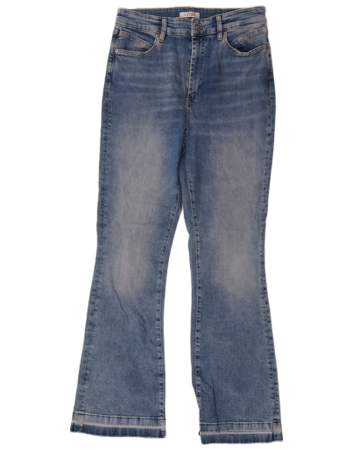 Guess Womens Bootcut Jeans W30 L30 Blue Cotton
