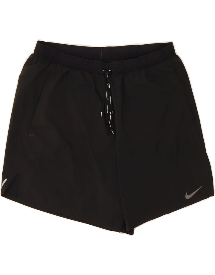 NIKE Womens Dri Fit Sport Shorts XL  Black Polyester Vintage Nike and Second-Hand Nike from Messina Hembry 