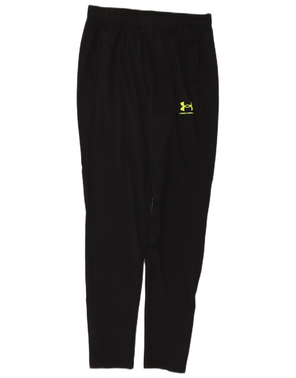 Under Armour Mens Tracksuit Trousers Small  Black Polyester