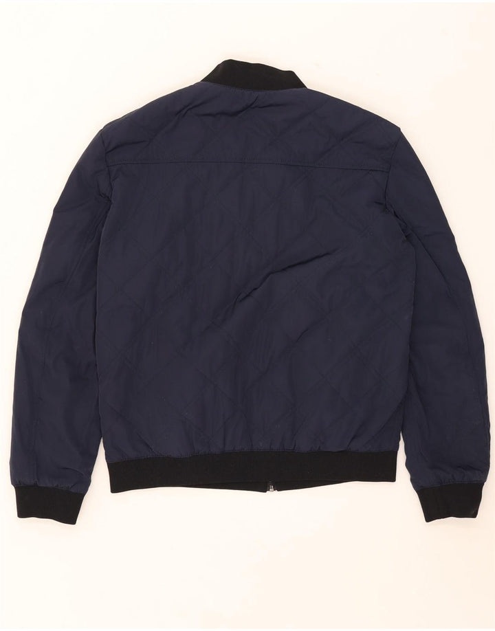 Hugo Boss Mens Reversible Jacket UK 36 Small Black Polyamide