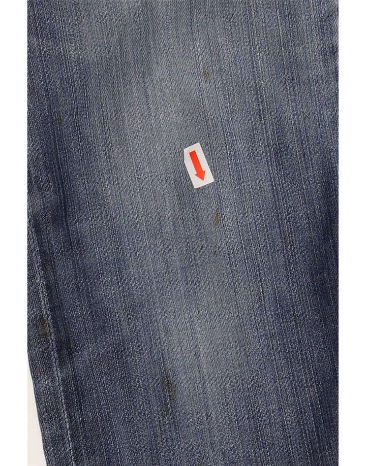 Lee Womens Rice Bootcut Jeans W28 L27 Blue Cotton