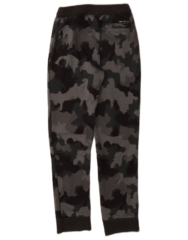Hurley Boys Tracksuit Trousers Joggers 10-11 Years Medium Grey Camouflage