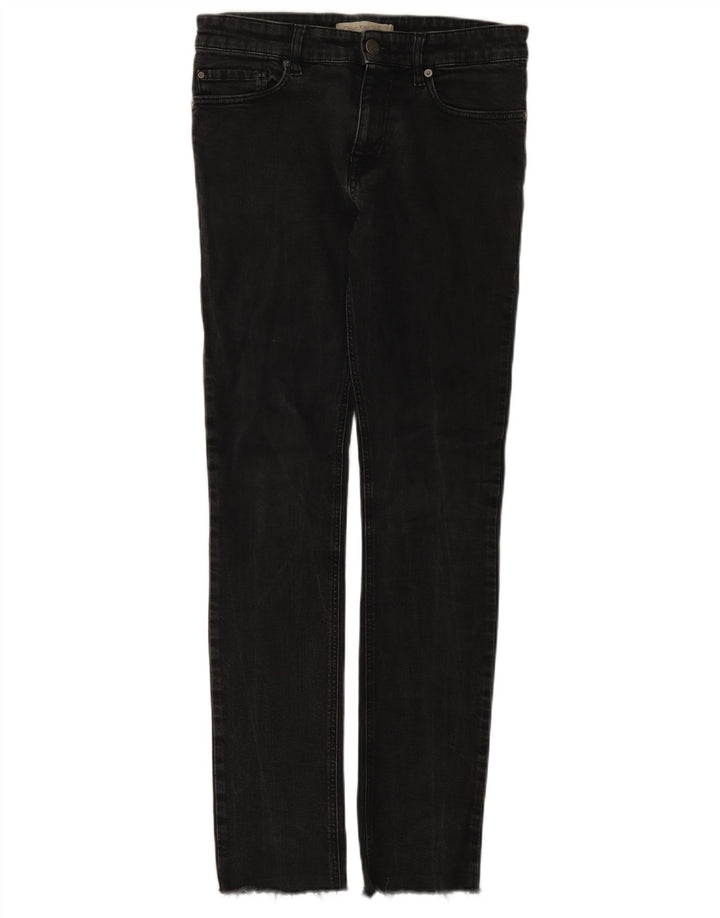 Calvin Klein Womens Slim Jeans W32 L34 Black Cotton
