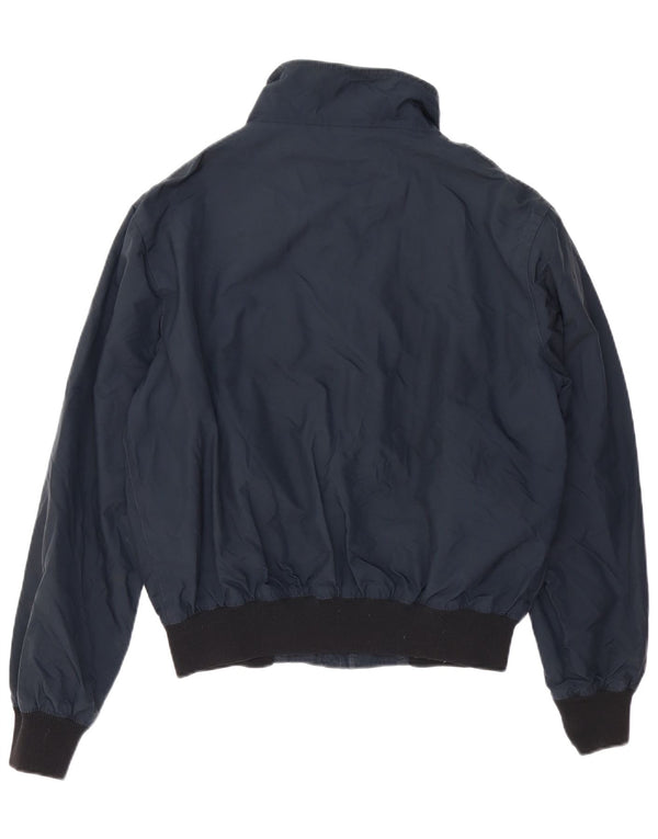 Refrigiwear Mens Cruz Bomber Jacket UK 40 Large Navy Blue Polyester