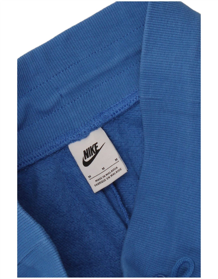 Nike Womens Crop Wide Leg Tracksuit Trousers UK 14 Medium Blue