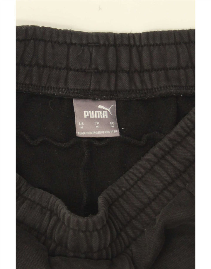 Puma Womens Tracksuit Trousers Joggers UK 14 Medium  Black