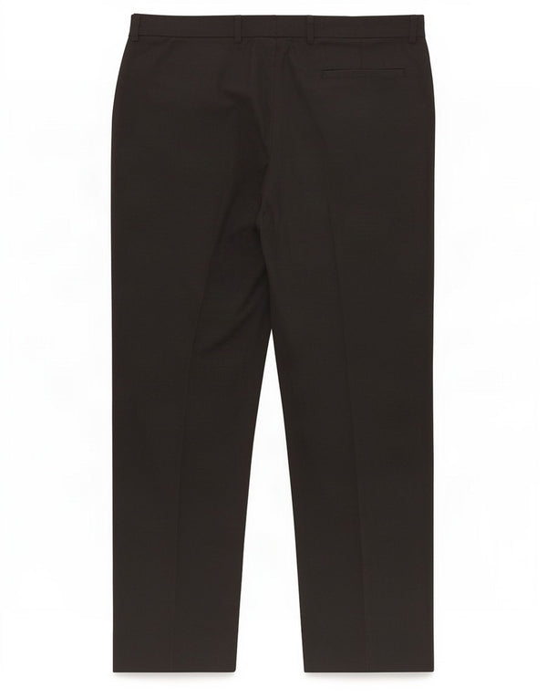 Marks & Spencer Mens Tailored Straight Suit Trousers W38 L31 Grey Polyester
