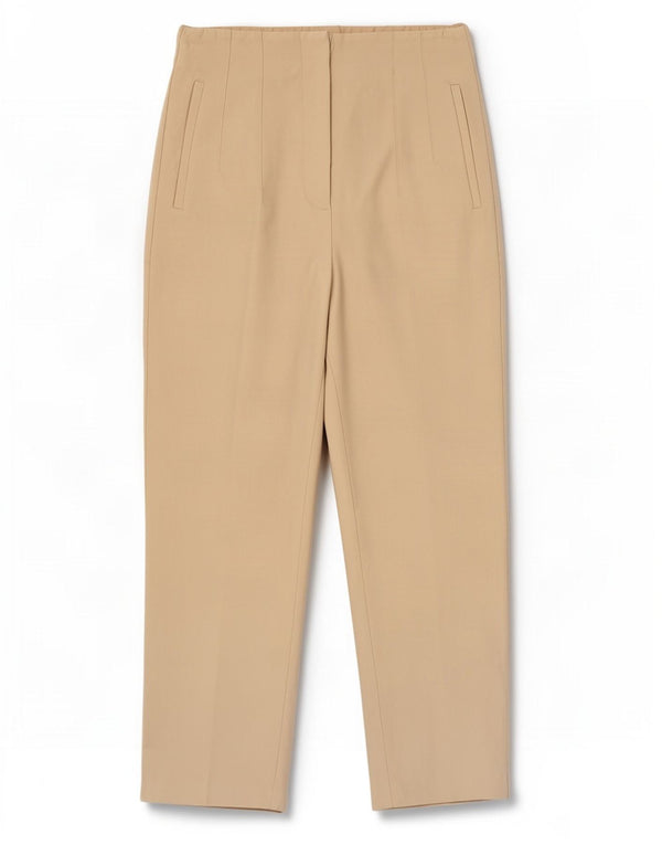 Zara Womens Tapered Casual Trousers Medium W28 L27 Beige