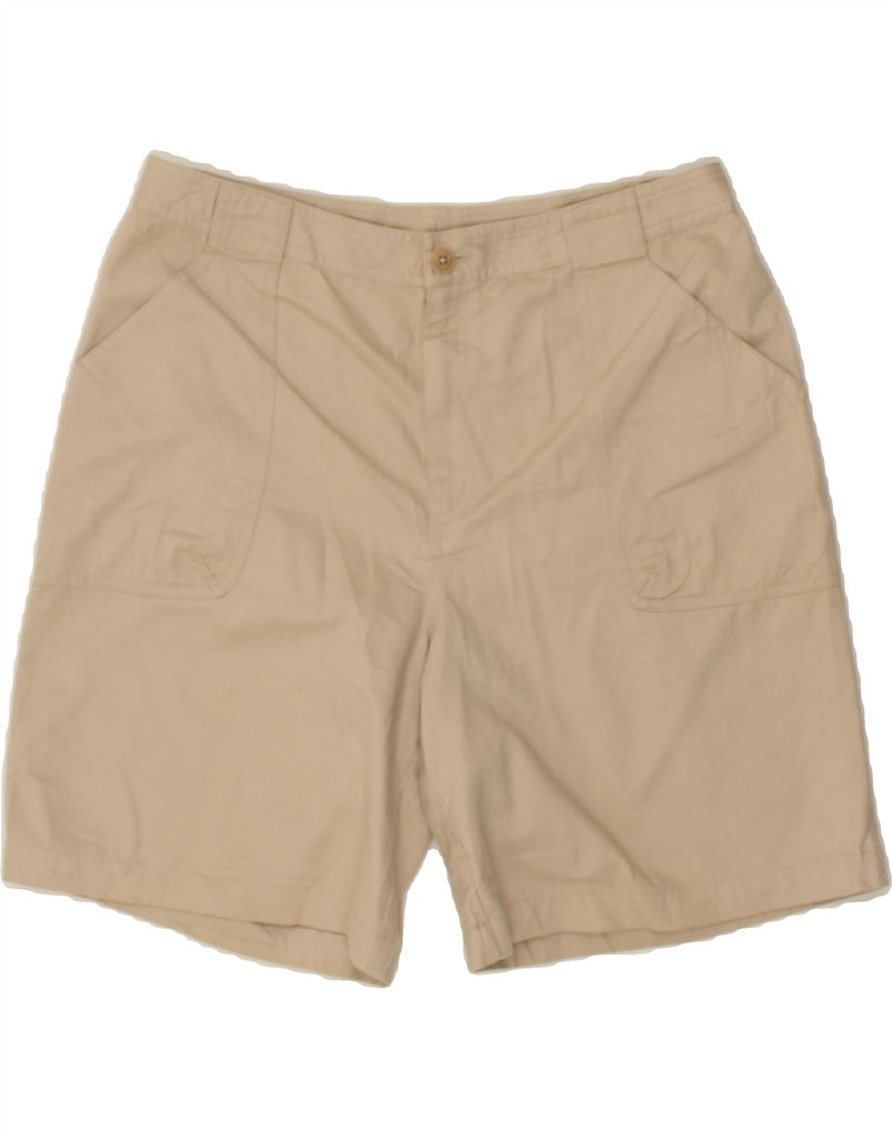 POLO RALPH LAUREN Womens Chino Shorts US 14 XL W32  Beige Cotton | Vintage Polo Ralph Lauren | Thrift | Second-Hand Polo Ralph Lauren | Used Clothing | Messina Hembry 