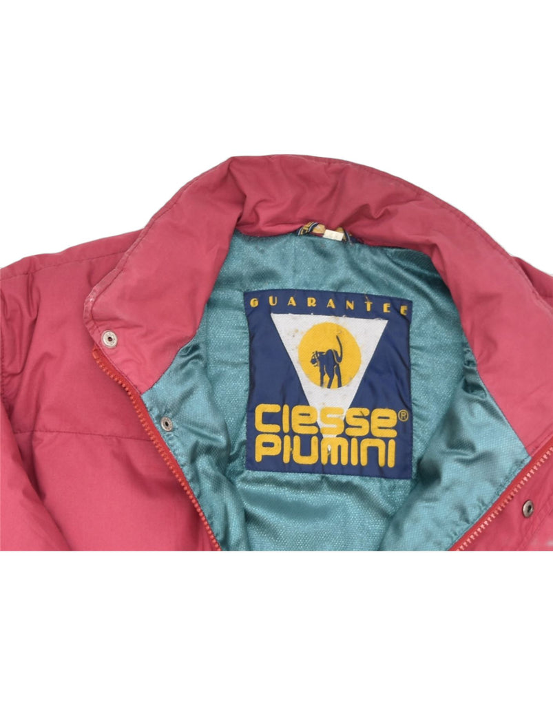 CIESSE PIUMINI Mens Padded Jacket IT 48 Medium Red Polyester Winter | Vintage | Thrift | Second-Hand | Used Clothing | Messina Hembry 