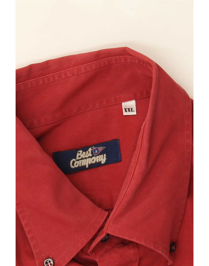 Best Company Mens Shirt 2XL Red