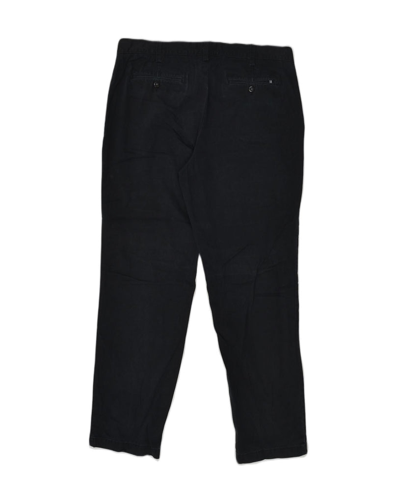 NAUTICA Mens The Deck Pant Slim Fit Chino Trousers W36 L32 Black Cotton | Vintage Nautica | Thrift | Second-Hand Nautica | Used Clothing | Messina Hembry 