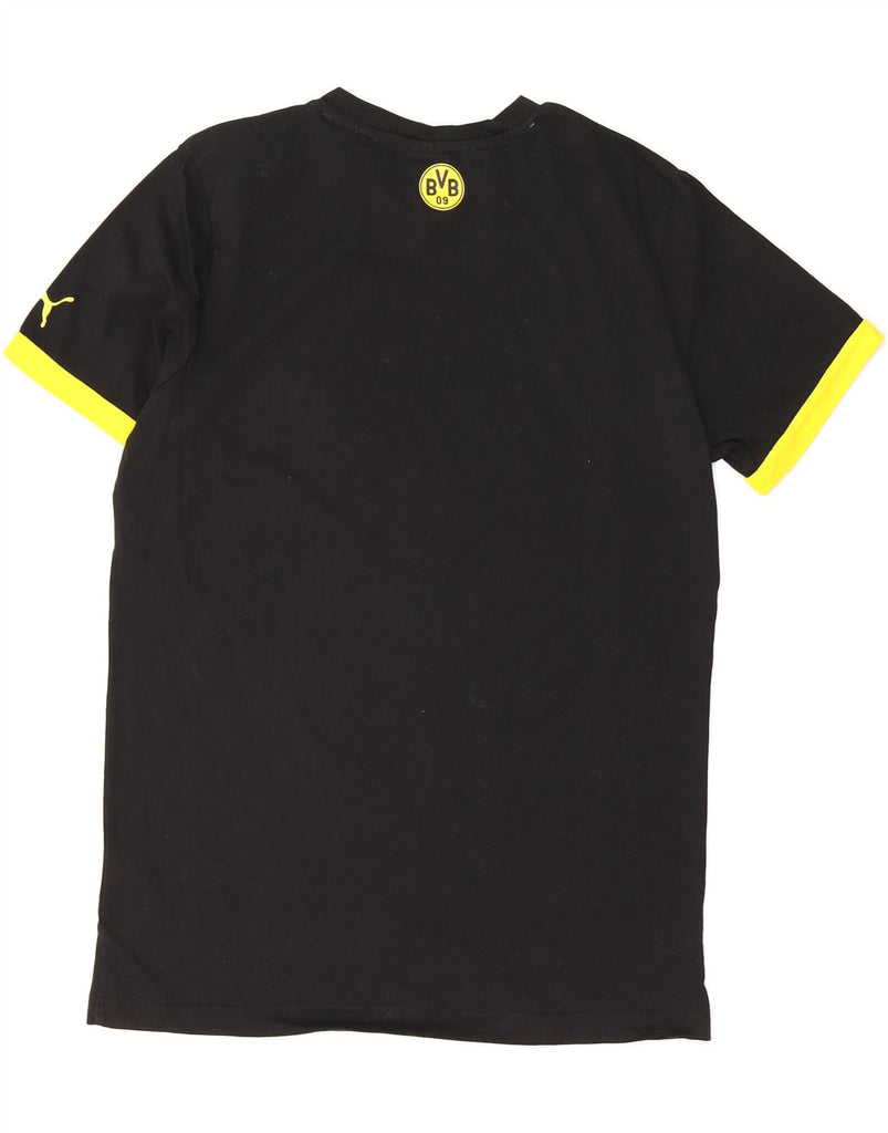 PUMA Mens Graphic T-Shirt Top Large Black Cotton Vintage Puma and Second-Hand Puma from Messina Hembry 
