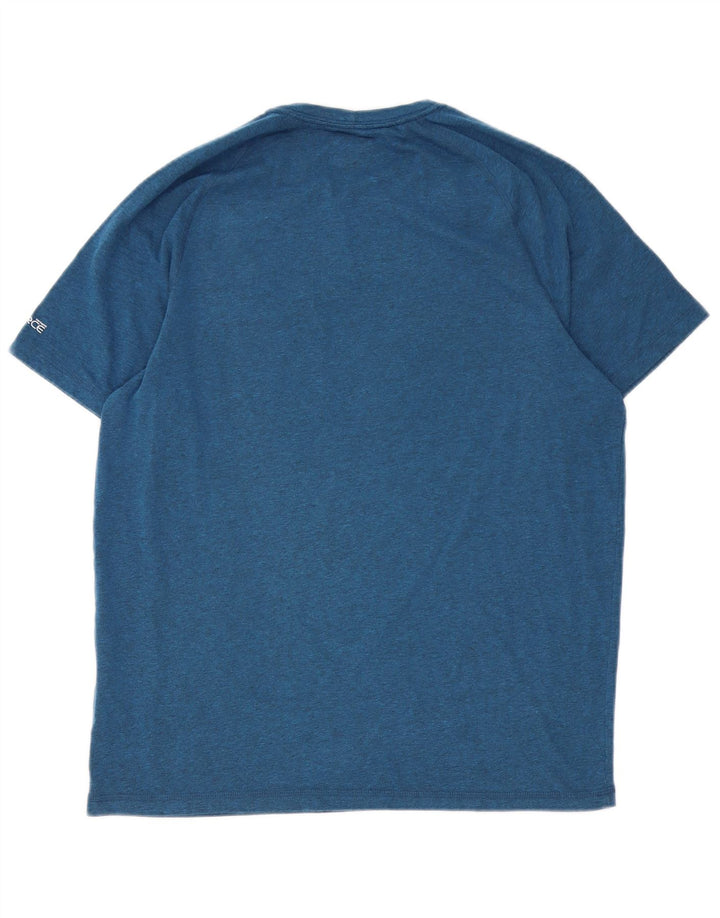 CARHARTT Mens Relaxed Fit T-Shirt Top Medium Blue Polyester