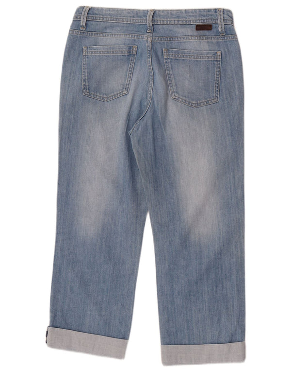 Boden Womens Straight Capri Jeans UK 10 Small W30 L23 Blue Cotton