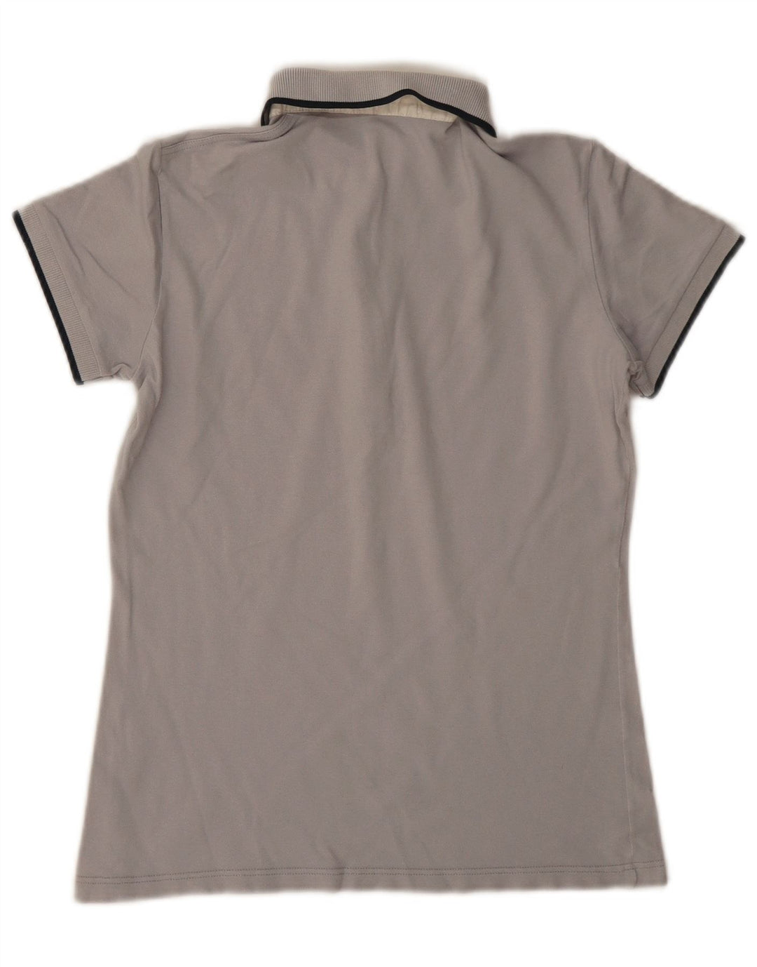 Fred Perry Womens Polo Shirt UK 14 Large Grey