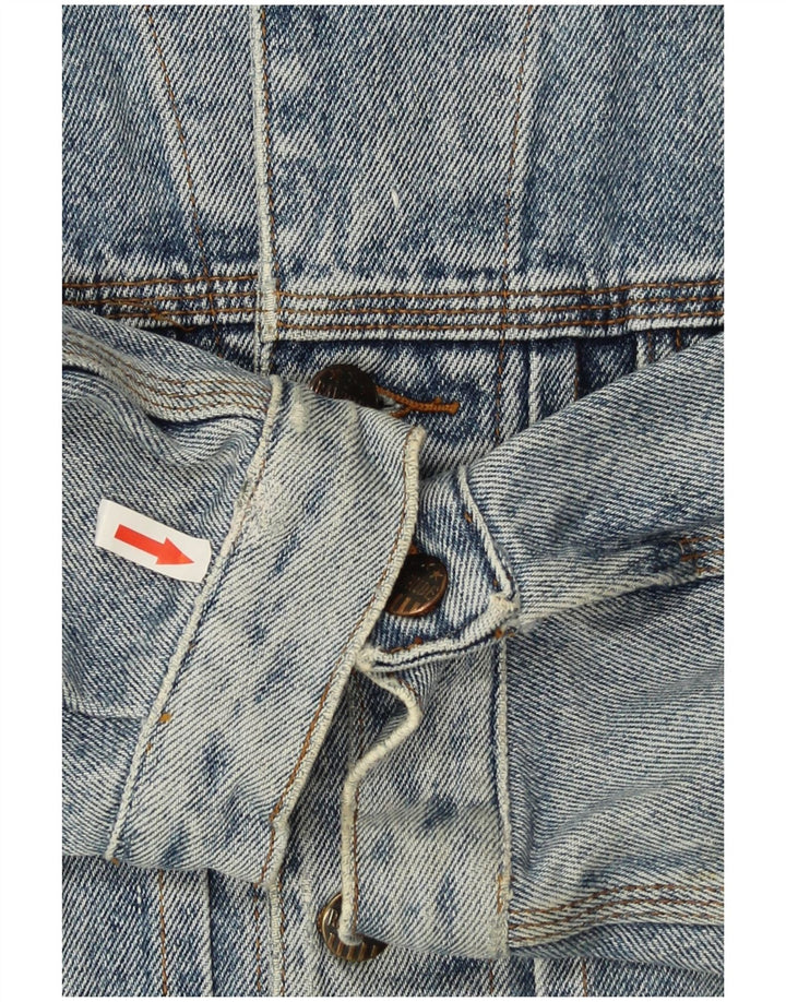 Vintage Mens Denim Jacket UK 36 Small Blue