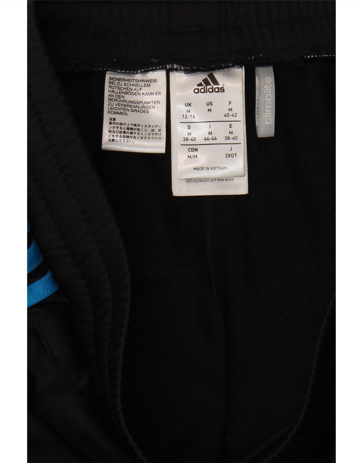 Adidas Womens Climalite Tracksuit Trousers UK 12/14 Medium  Black Polyester
