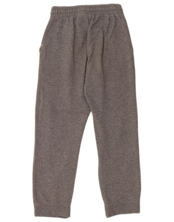 NIKE Boys Tracksuit Trousers Joggers 10-11 Years Medium Grey Flecked