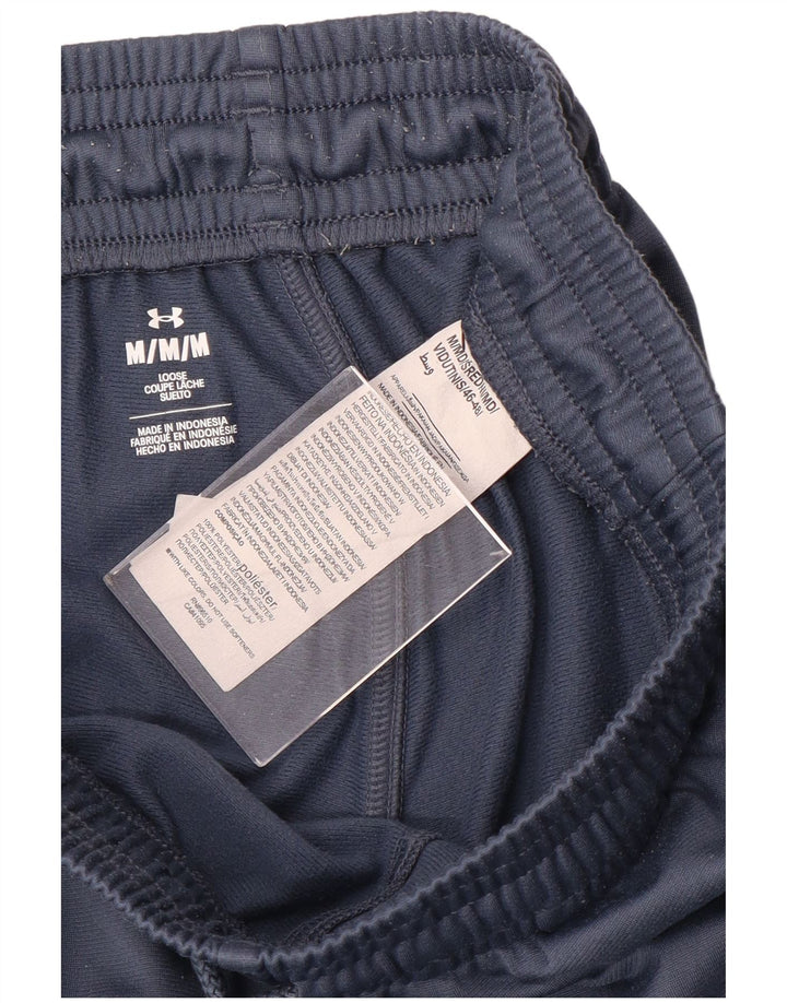 Under Armour Mens Loose Fit Tracksuit Trousers Medium Navy Blue Sports