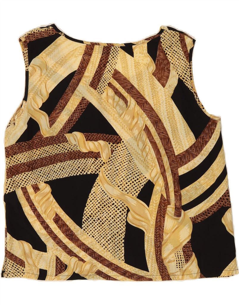 MARINA RINALDI Womens Sleeveless Blouse Top Size 23 Medium Multicoloured Vintage Marina Rinaldi and Second-Hand Marina Rinaldi from Messina Hembry 
