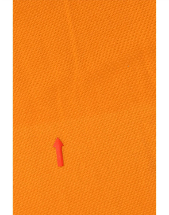 Kappa Mens Polo Shirt 3XL Orange Cotton
